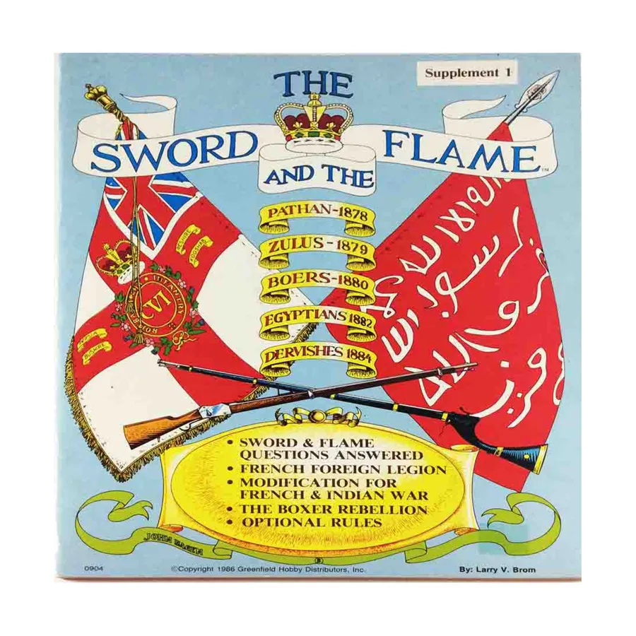 

Меч и пламя. Дополнение №1., Sword and the Flame