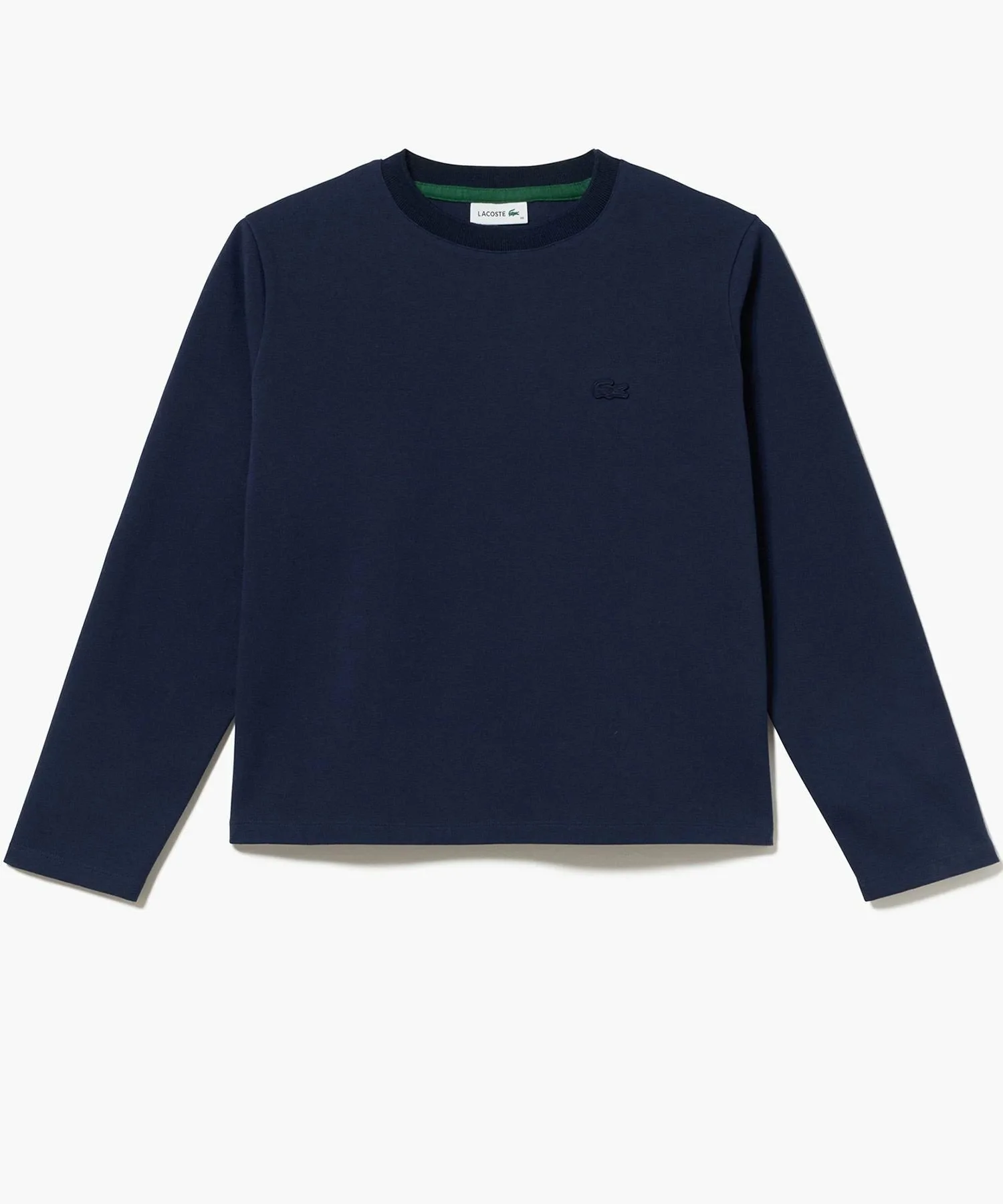 Футболка LACOSTE с длинным рукавом Navy — фото 4