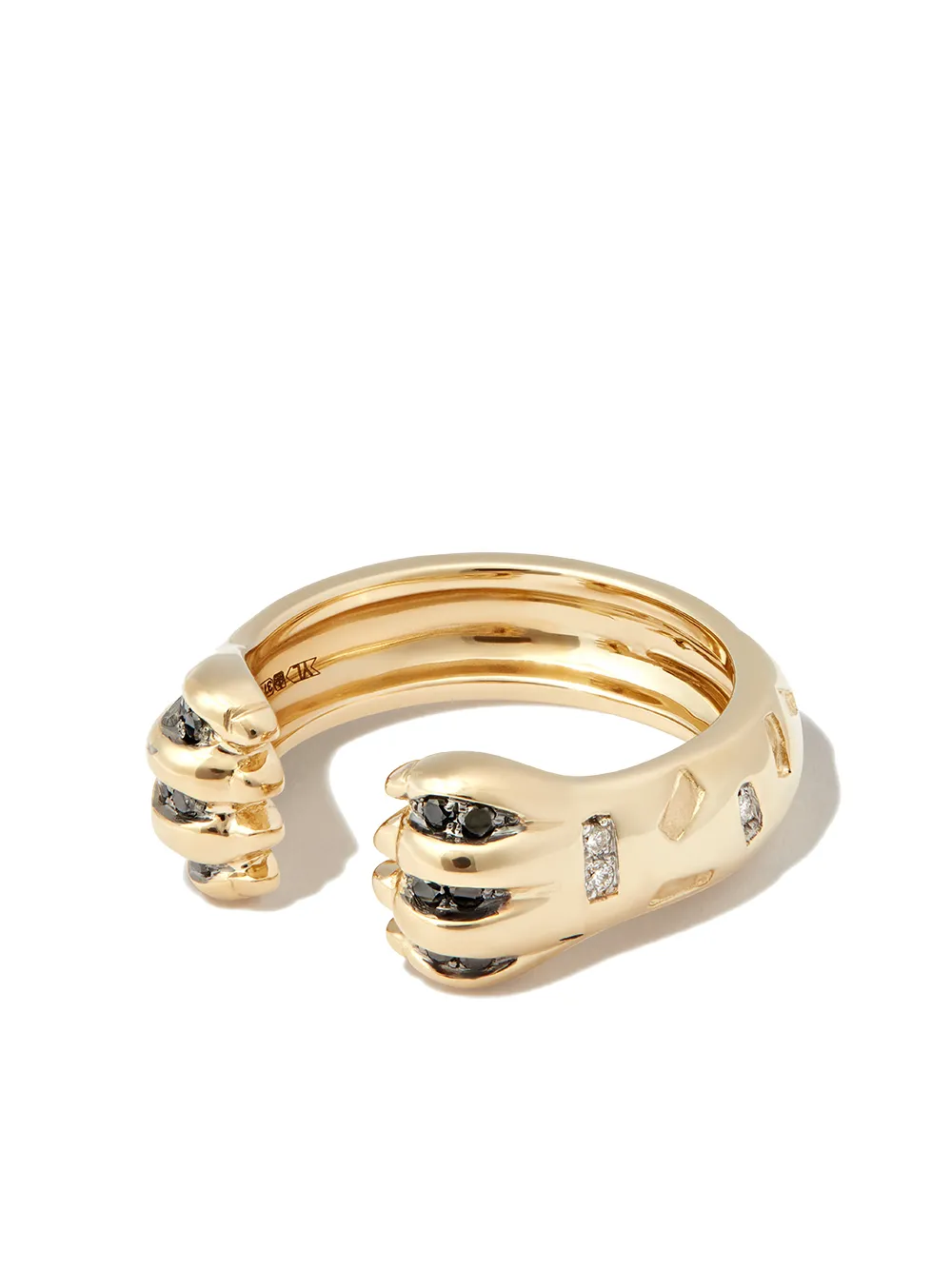 

Кольцо из желтого золота с бриллиантами Yvonne Léon, золотой