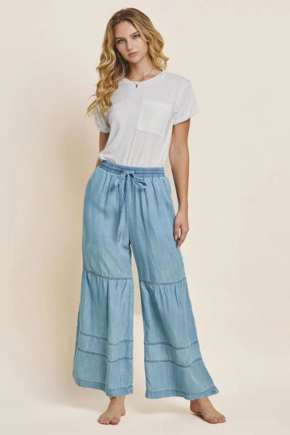 Джинсы Washed Denim — фото 4
