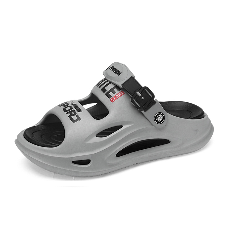 

JEANSWEST Мужские пляжные сандалии серые, цвет Gray