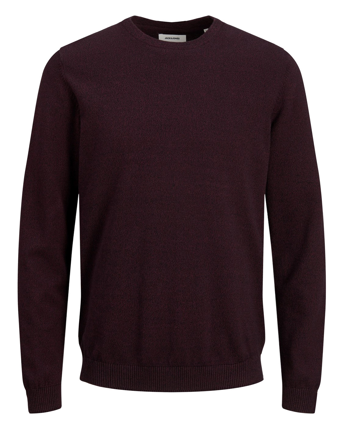 

Джемпер Jack & Jones хлопковый, бордовый
