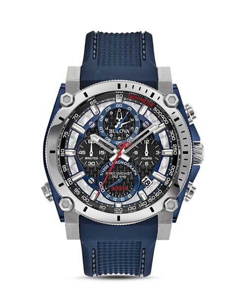 

Хронограф Precisionist Champlain, 46 мм Bulova, цвет Blue