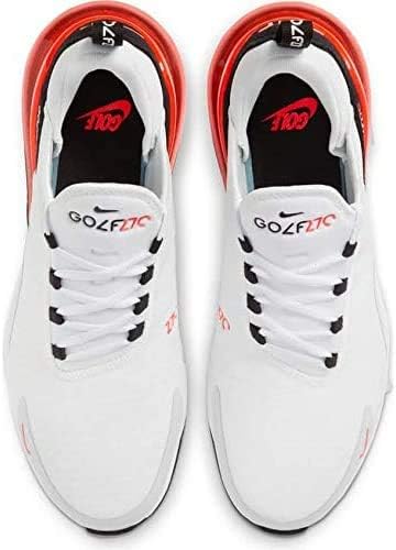 Мужские кроссовки для гольфа Nike Air Max 270, размер, белый/серый/нейтральный серый/черный — фото 3