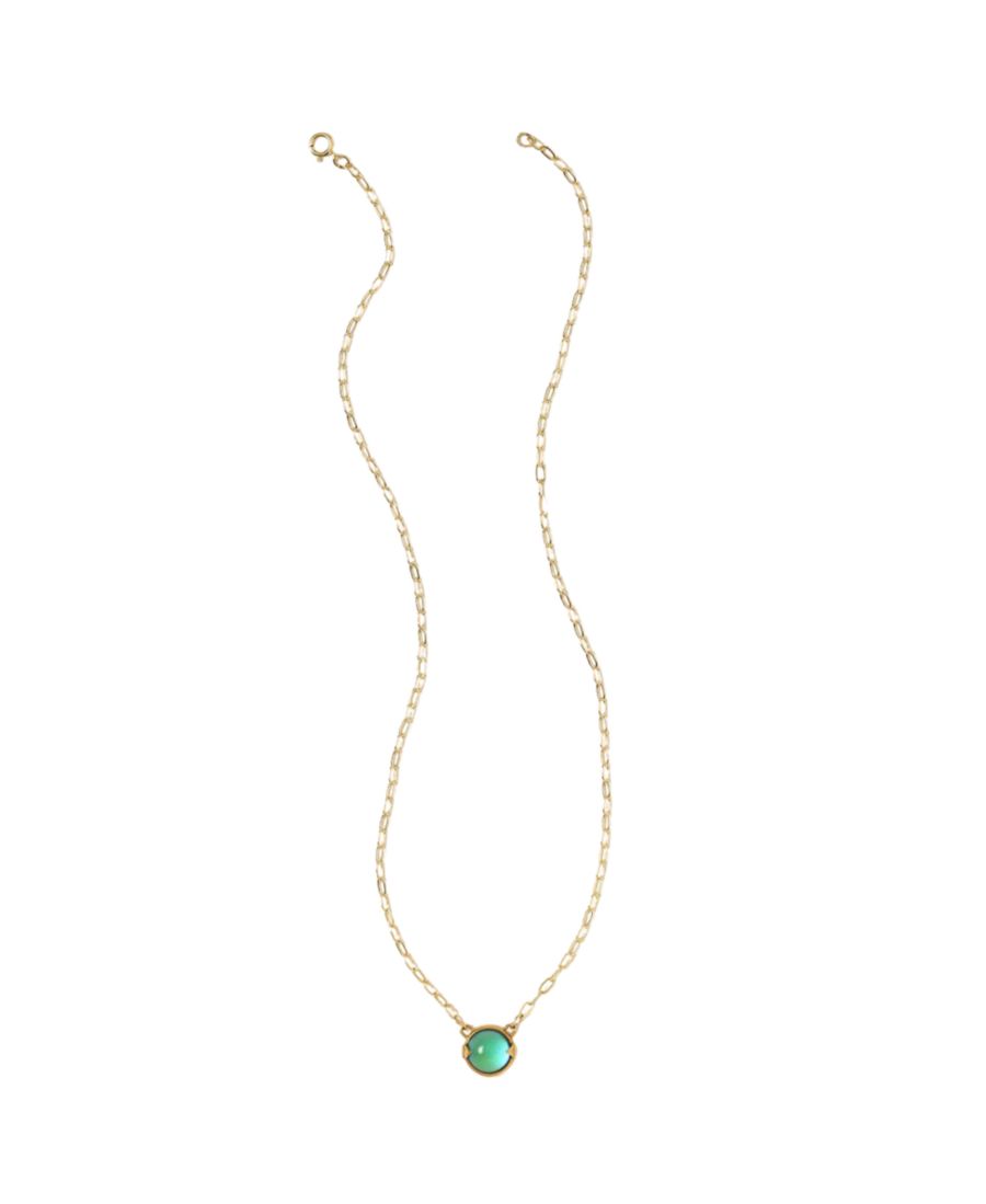 

Кулон-подвеска с меняющим цвет камнем, изменяющим настроение Uncommon Goods, Gold