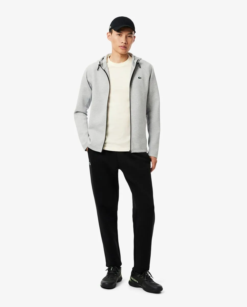 Мужская спортивная футболка с принтом Ultra-Dry, белая, короткий рукав Lacoste, белый — фото 4