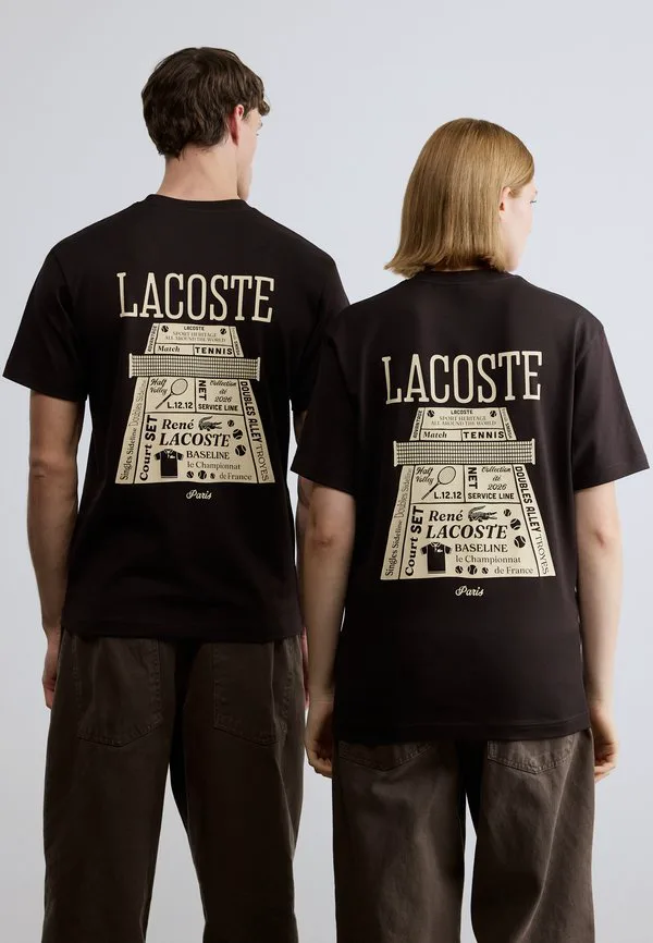 Футболка унисекс с принтом Lacoste, Buffle