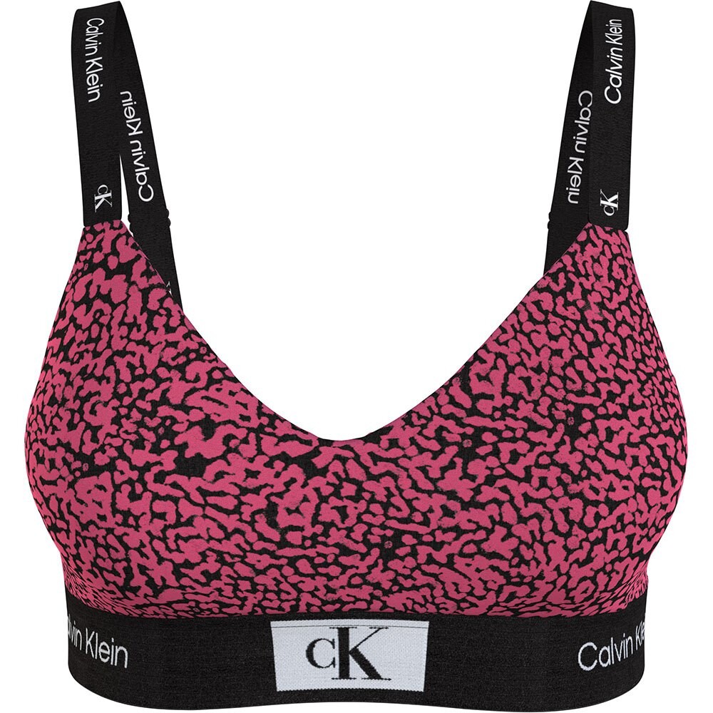 

Бюстгальтер Calvin Klein Lght Lined Bralette Bra, розовый