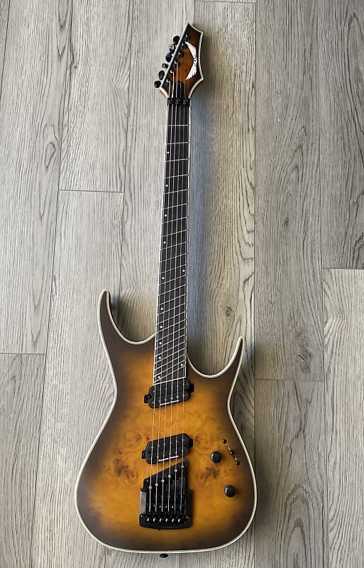 

Электрогитара Dean Exile Select Multiscale Kahler 6 string guitar w/ case 2021 Black burst