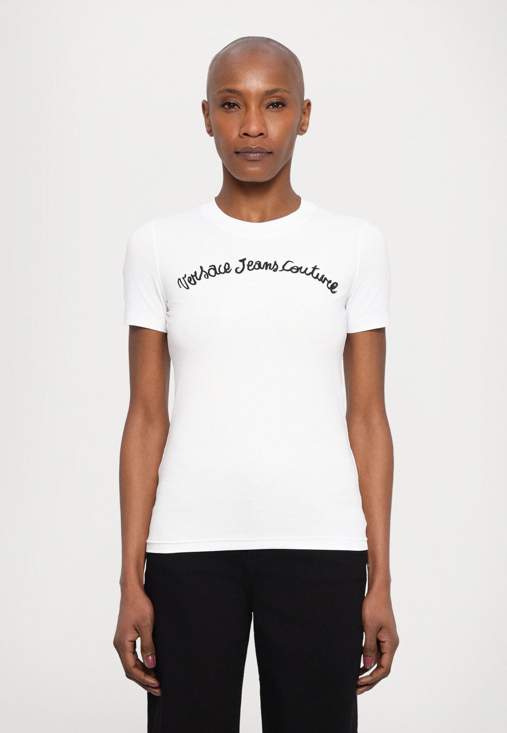 

Футболка с принтом Versace Jeans Couture, белый