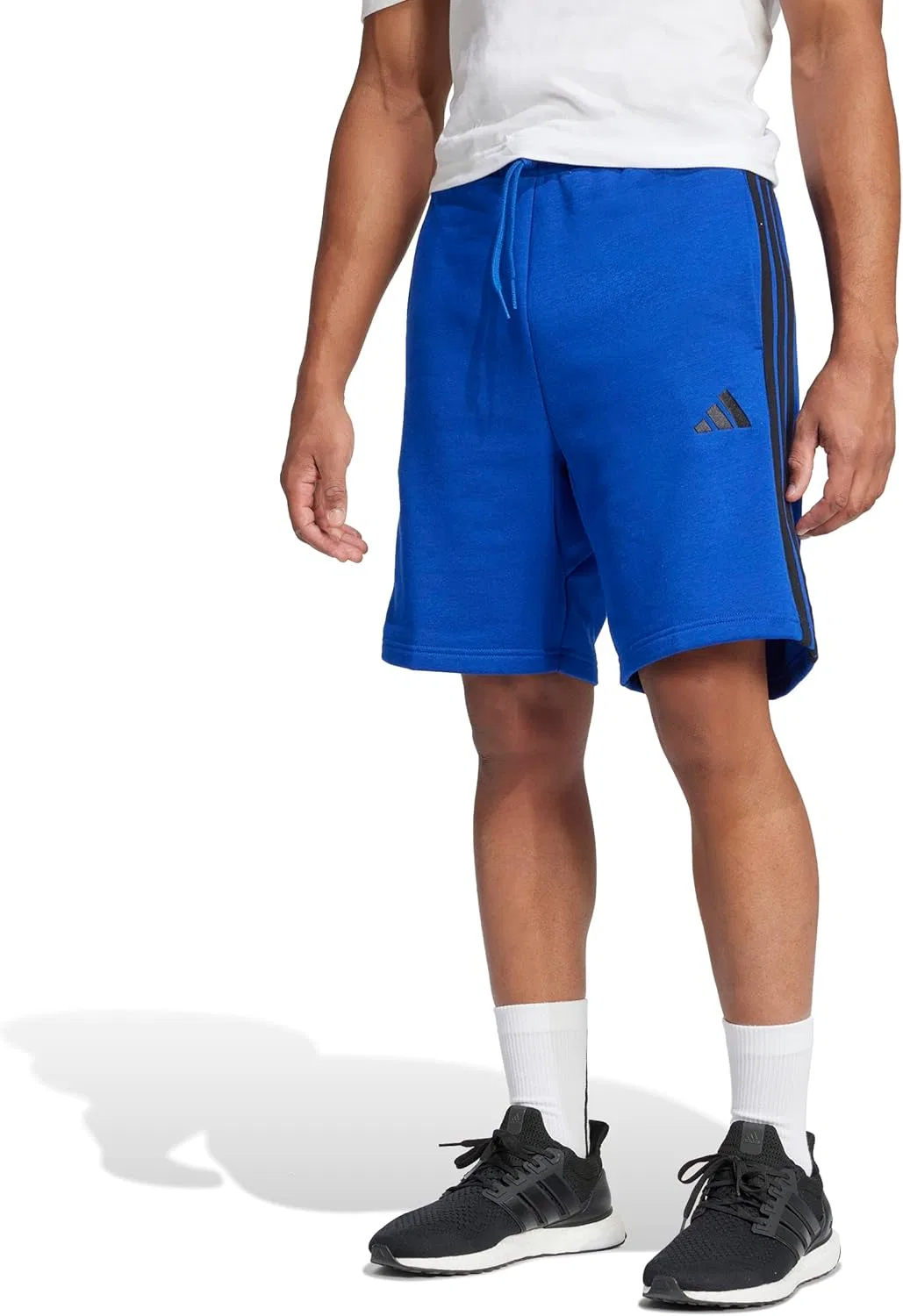 Шорты спортивные с 3 полосками adidas, Team Royal Blue/Black