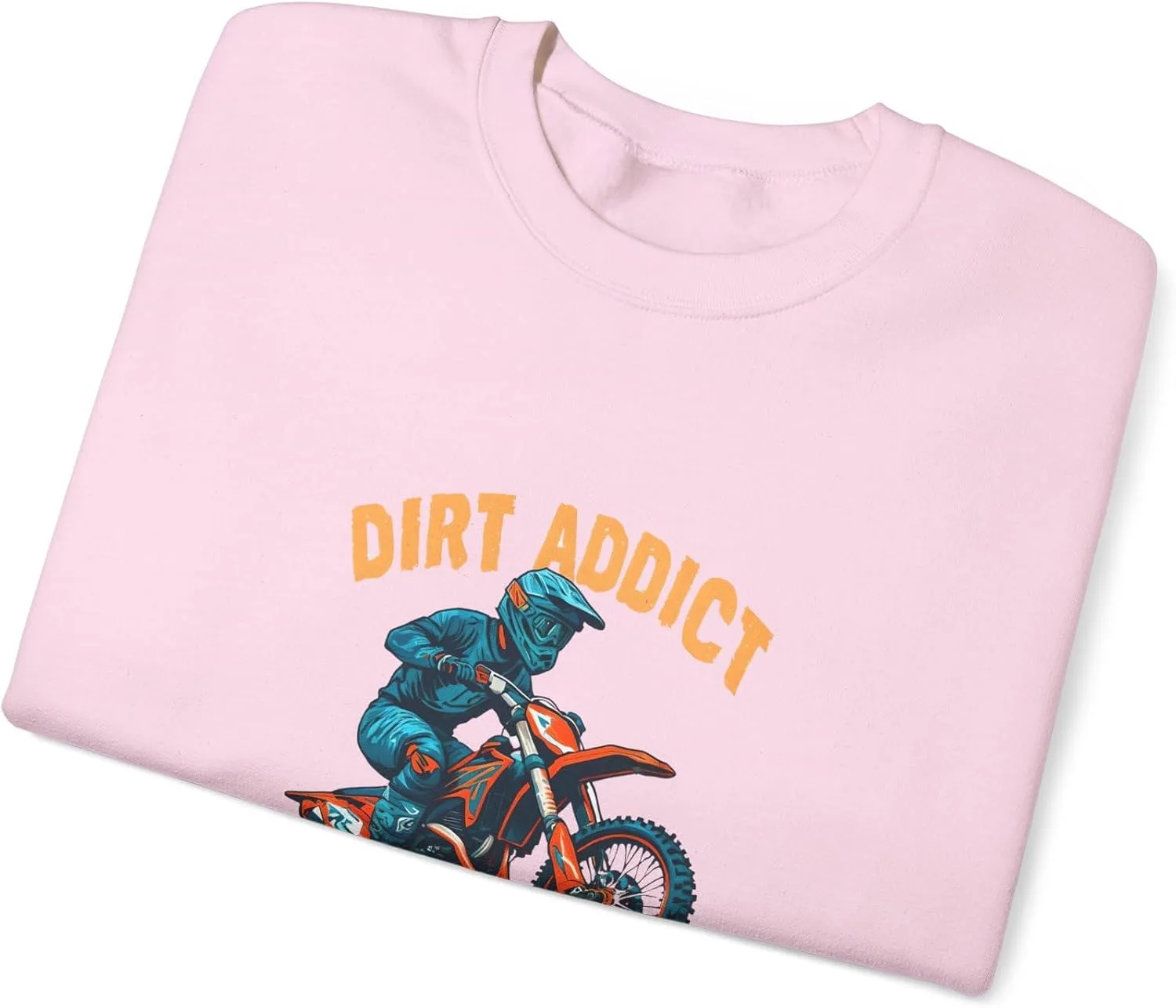 Толстовка Dirt Addict, Unisex Heavy Blend Crewneck — фото 3