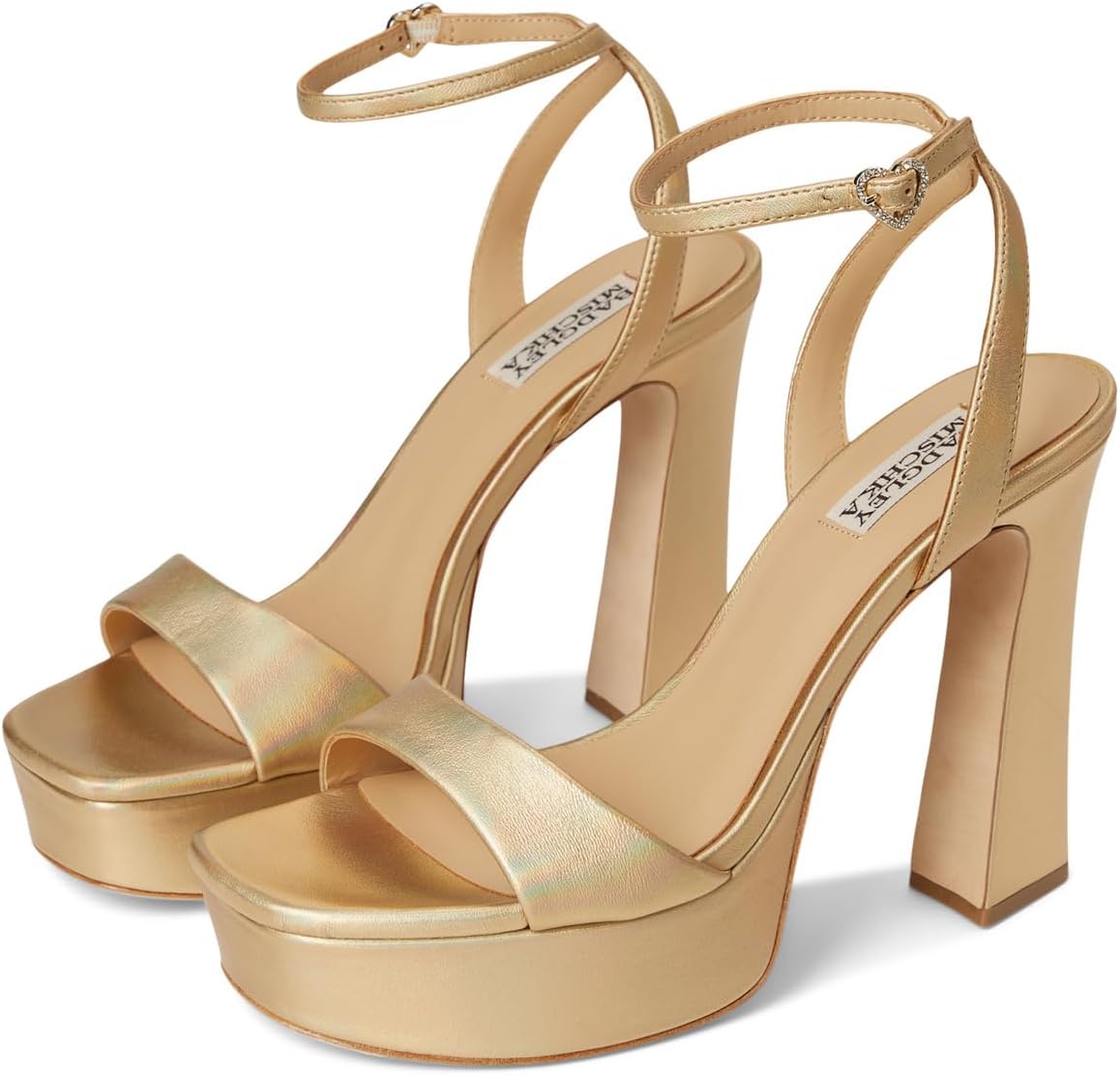 Сандалии Badgley Mischka Caia, цвет Gold Iridescent