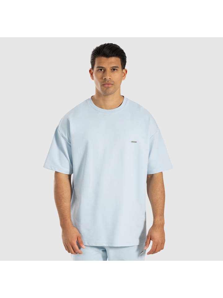 

SMILODOX Футболка Тьяго светло-голубого цвета, Синий, SMILODOX Футболка Тьяго светло-голубого цвета