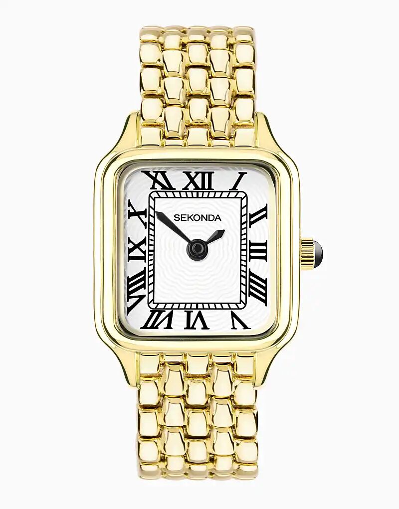 

Женские аналоговые часы Monica maxi 30 мм в золоте Sekonda
