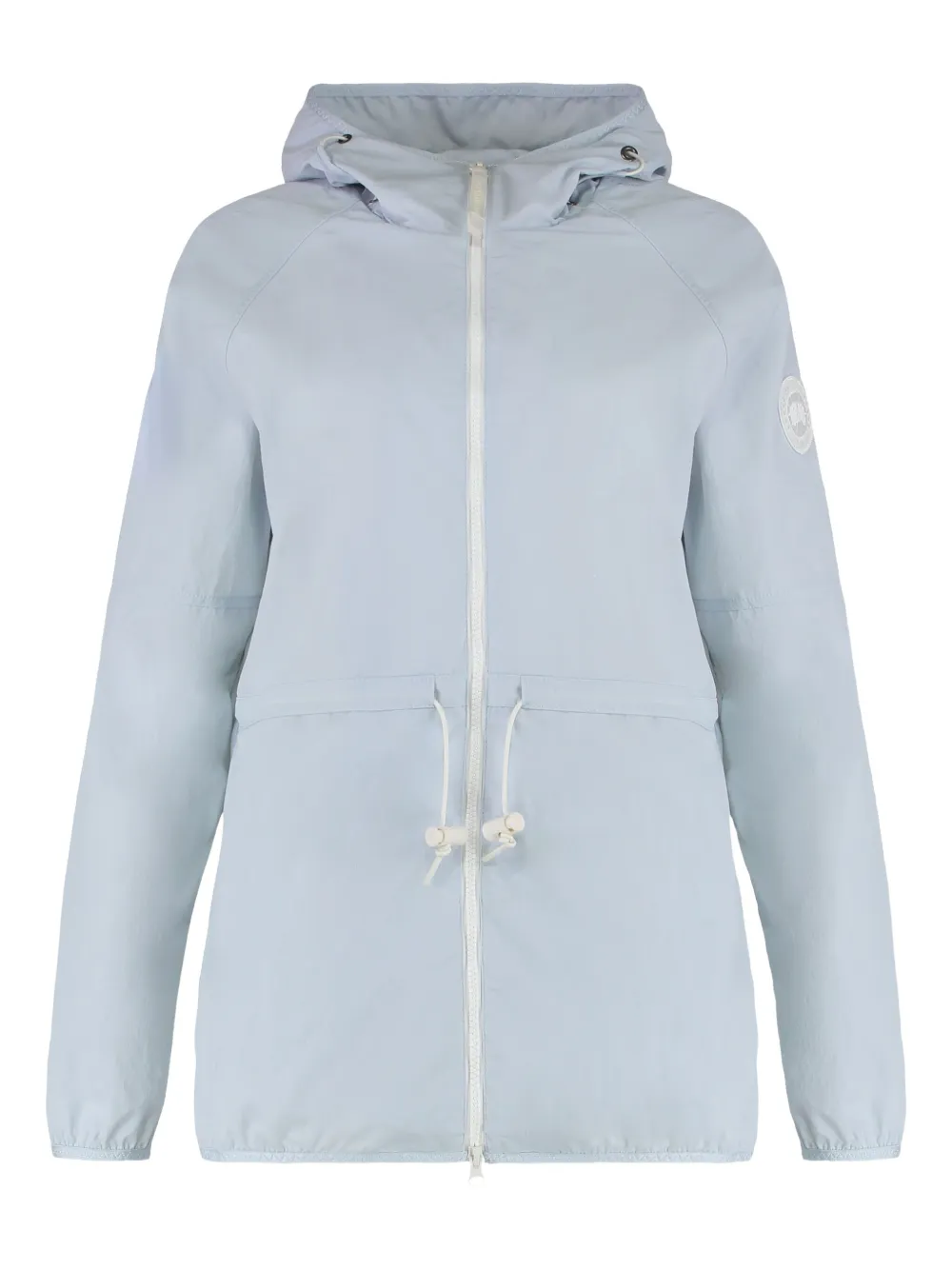 

Ветровка с капюшоном и завязками Canada Goose, синий