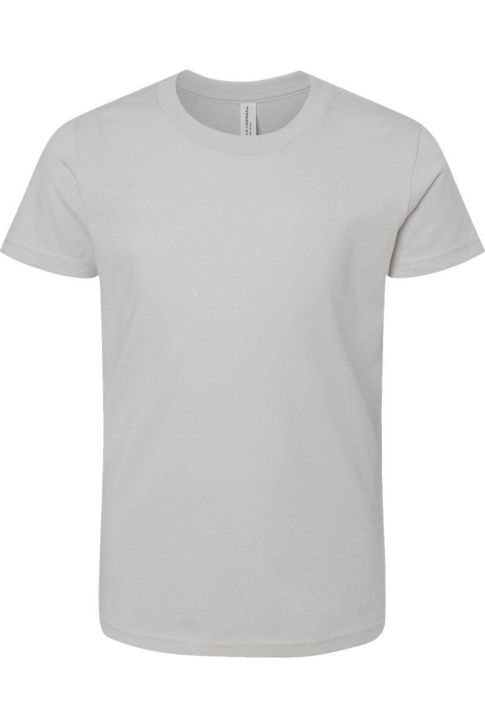 

Молодежная футболка BELLA + CANVAS, цвет solid athletic grey