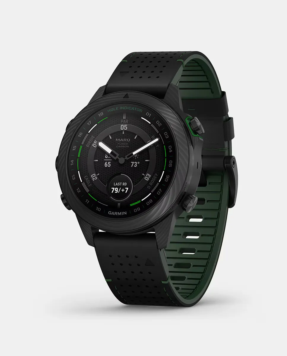 

Умные часы MARQ Commander (Gen 2) — Carbon Edition 010-02722-21, черная кожа Garmin, черный