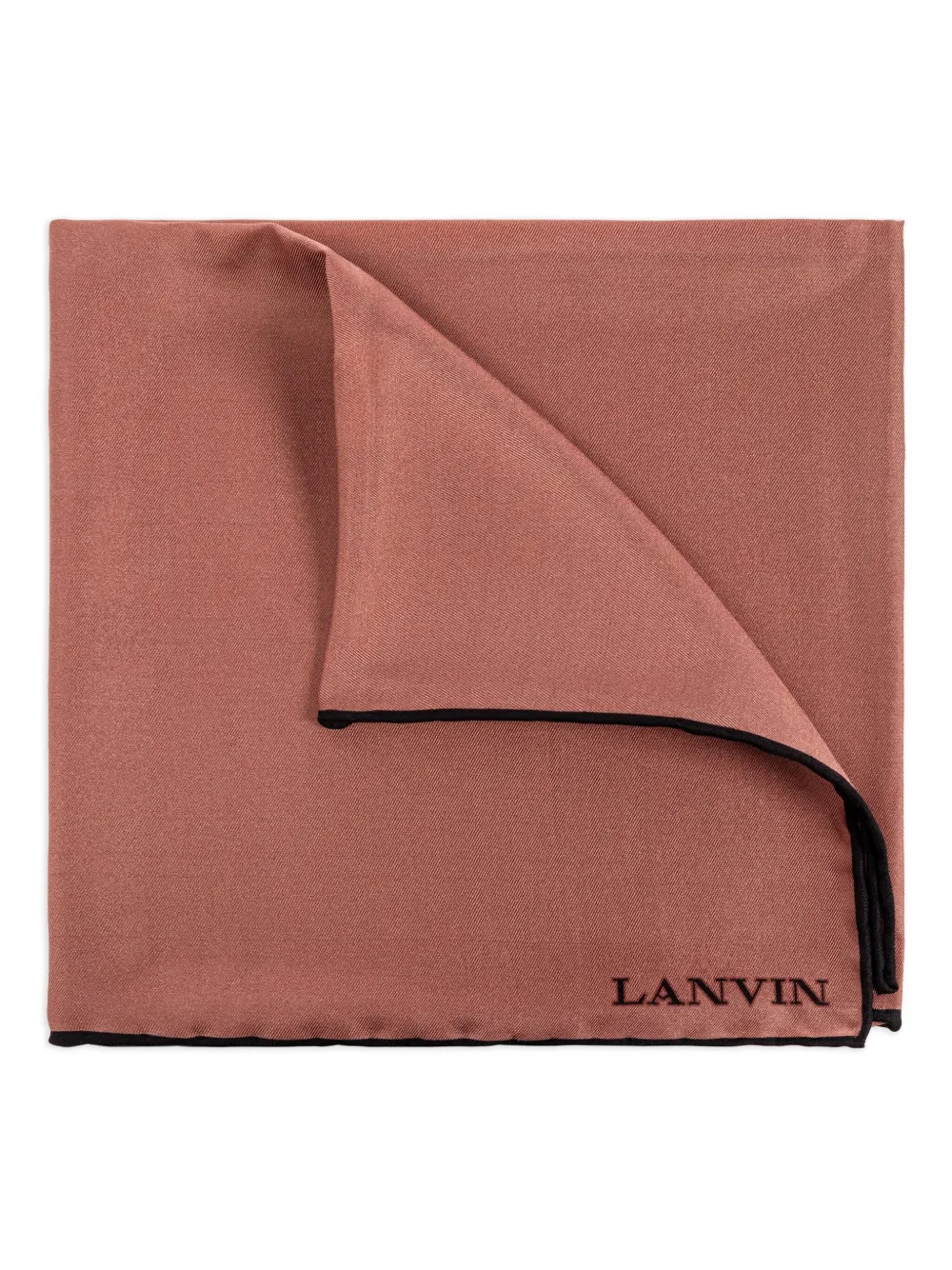 

Шелковый шарф в двух тонах Lanvin, розовый