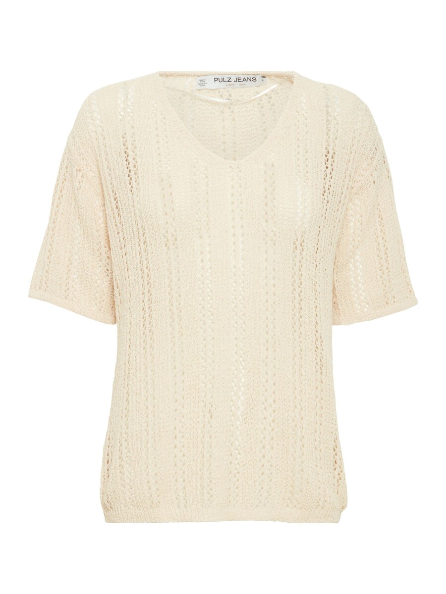 

Свитер PULZ Jeans Sweater Reese, бежевый