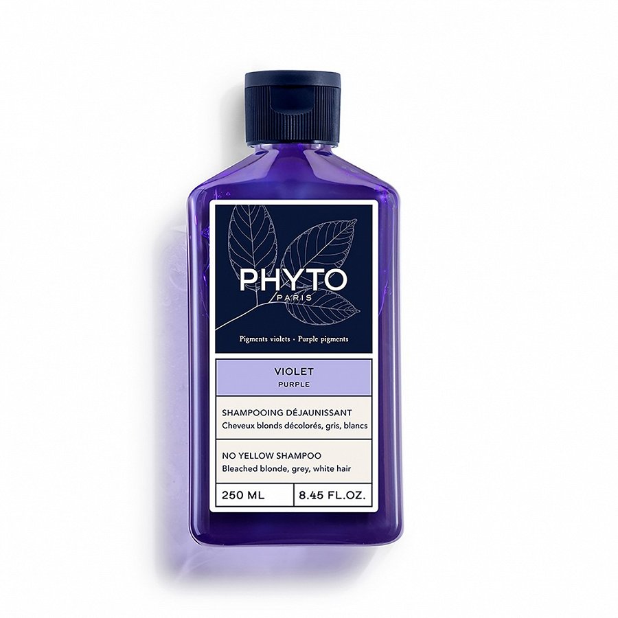 

Шампунь для волос, нейтрализующий желтизну purple shampoo for white hair Phyto, 250 мл