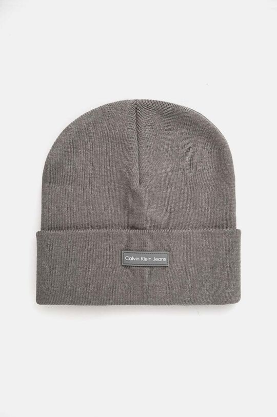 

Шапка Calvin Klein Jeans, серый