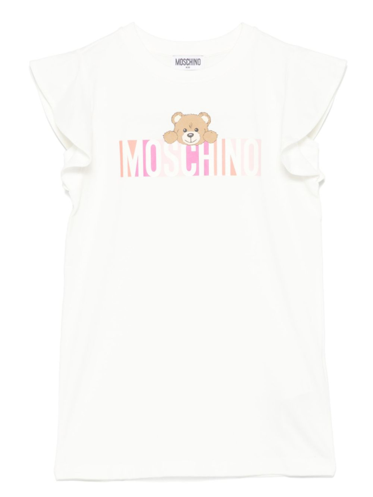 

Moschino Kids платье Teddy Bear, белый