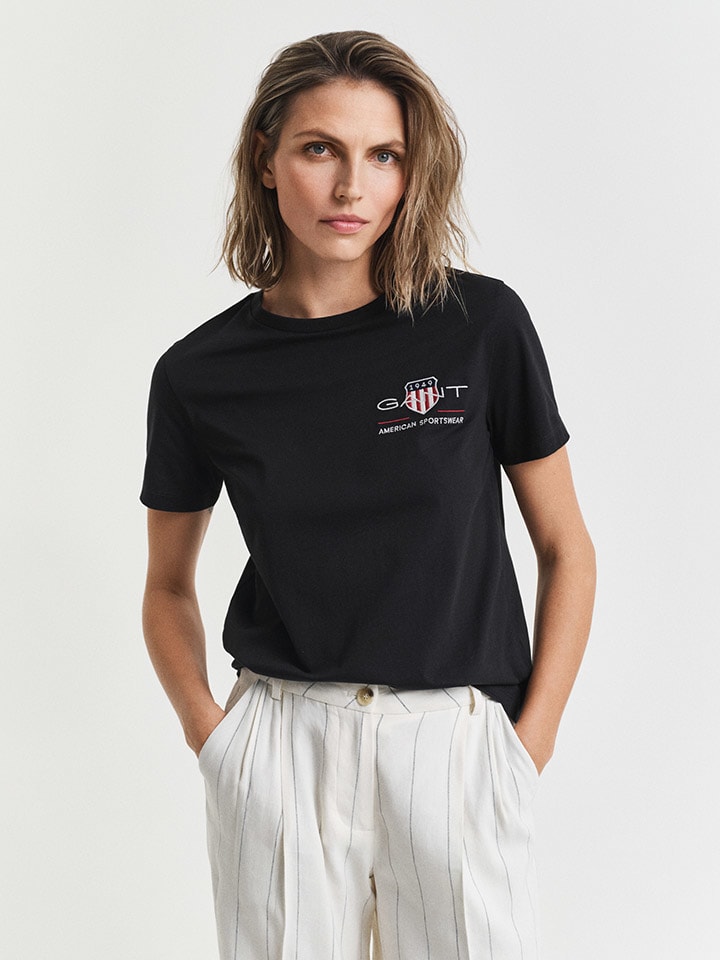 

Футболка Gant, черный
