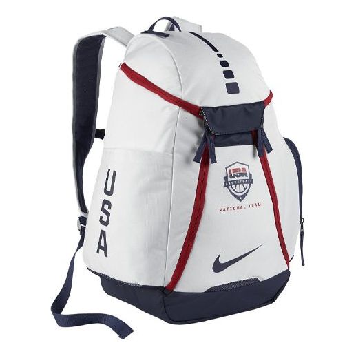 

Сумка elite max air team backpack 'white' Nike, белый