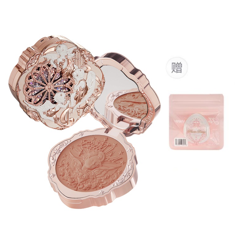 

FlowerKnows CHERUB румяна-крем Milk Cake легко растушевываются, выравнивают тон кожи, естественный цвет лица 6г Flower Knows