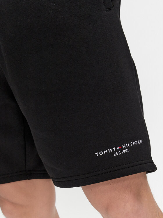 Спортивные шорты regular fit Logo MW0MW34201 Tommy Hilfiger, черный — фото 4