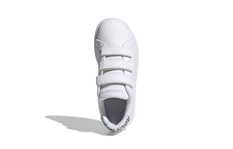 Детские кроссовки для скейтбординга ADVANTAGE PS Low-top белые/черные Adidas Neo — фото 4