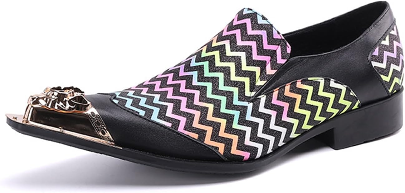 

Мужские туфли, кожаные туфли, лоферы из натуральной кожи, больших размеров, на каждый день и для бизнеса, низкие, с зауженным носком, дышащие, для костюма, 41 размер EU, черные Manyubei