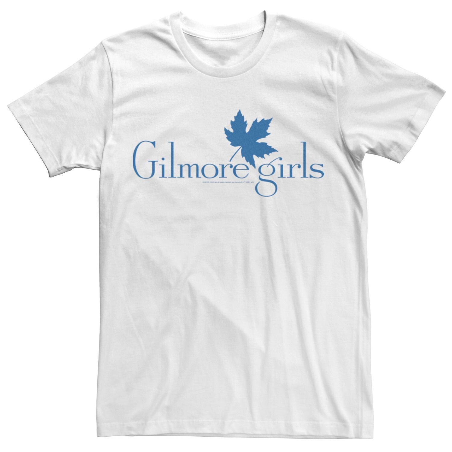 

Мужская футболка с логотипом Gilmore Girls Leaf Licensed Character, белый