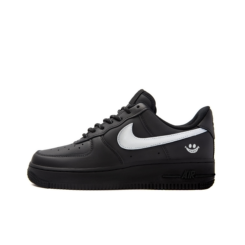 

Кроссовки Nike Air Force 1 Skateboarding Shoes Women's Low-top White/black, черный