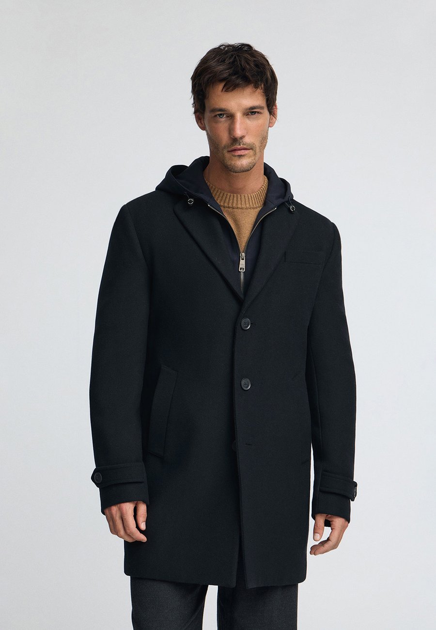 

Пальто Polo Club BUTTONED HOODED ZIPPERED LS RF HC TC CLEMENT, Navy/Dark Blue