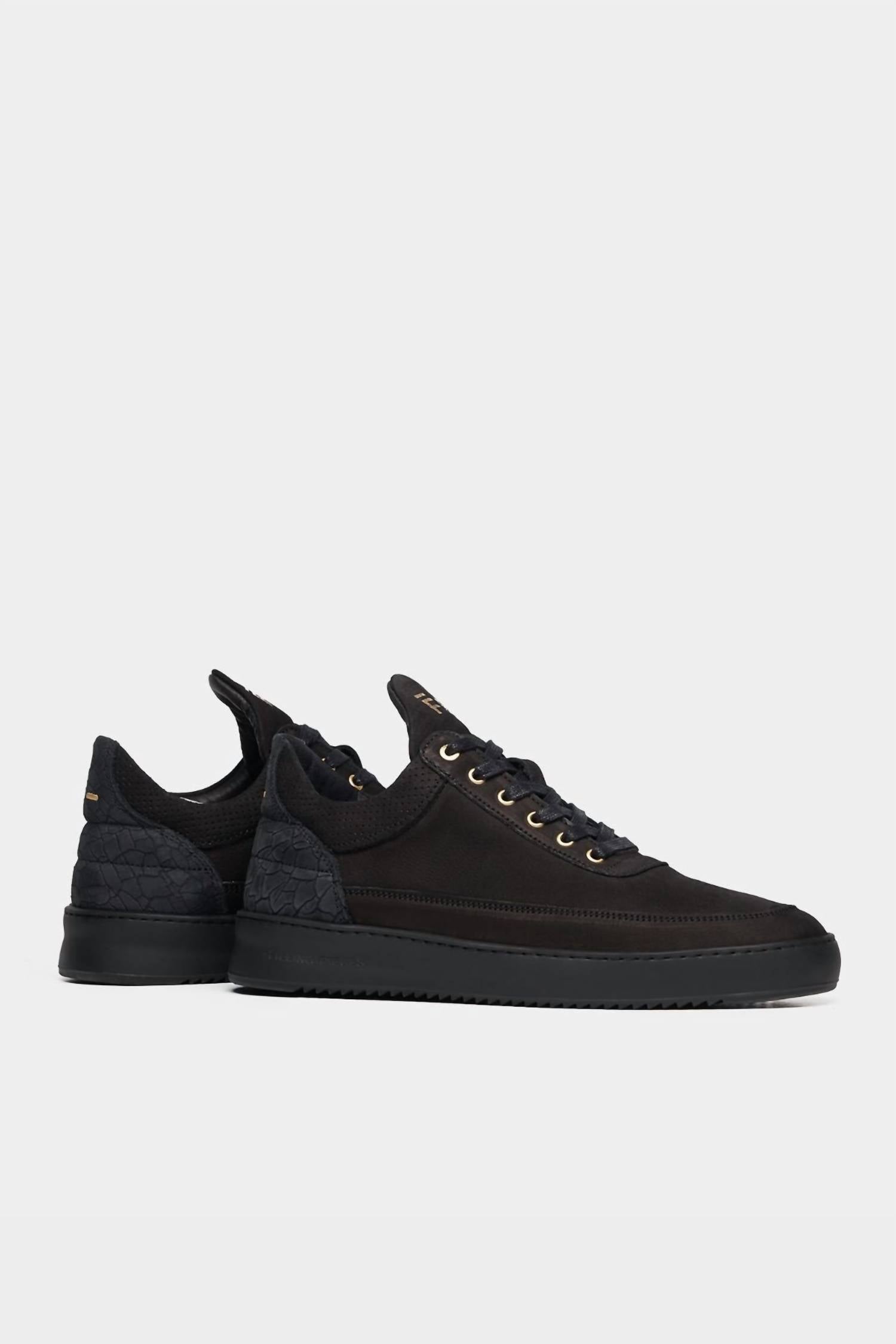

Мужские кроссовки Low Top Ripple Ceres в черном цвете Filling Pieces