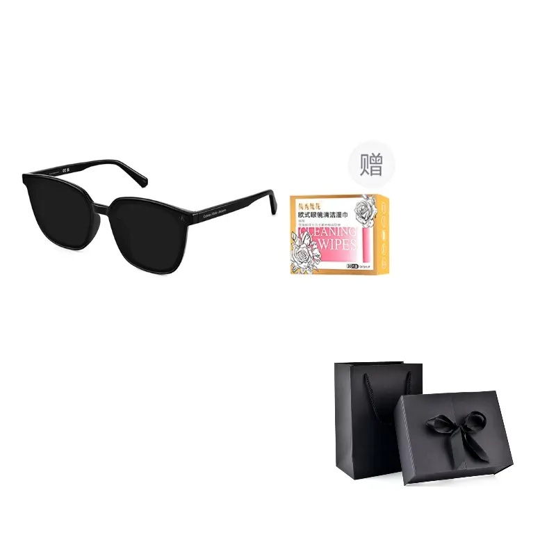 

Calvin Klein Квадратные солнцезащитные очки унисекс, Black-Small Size