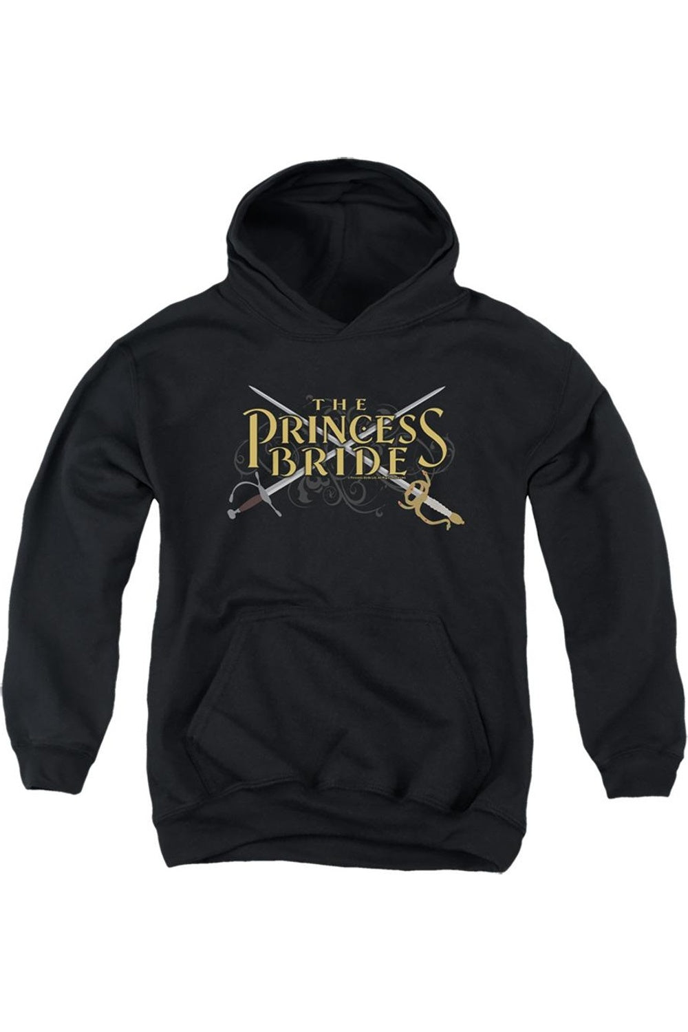 

Толстовка с капюшоном Princess Bride Damper Youth Gildan, черный