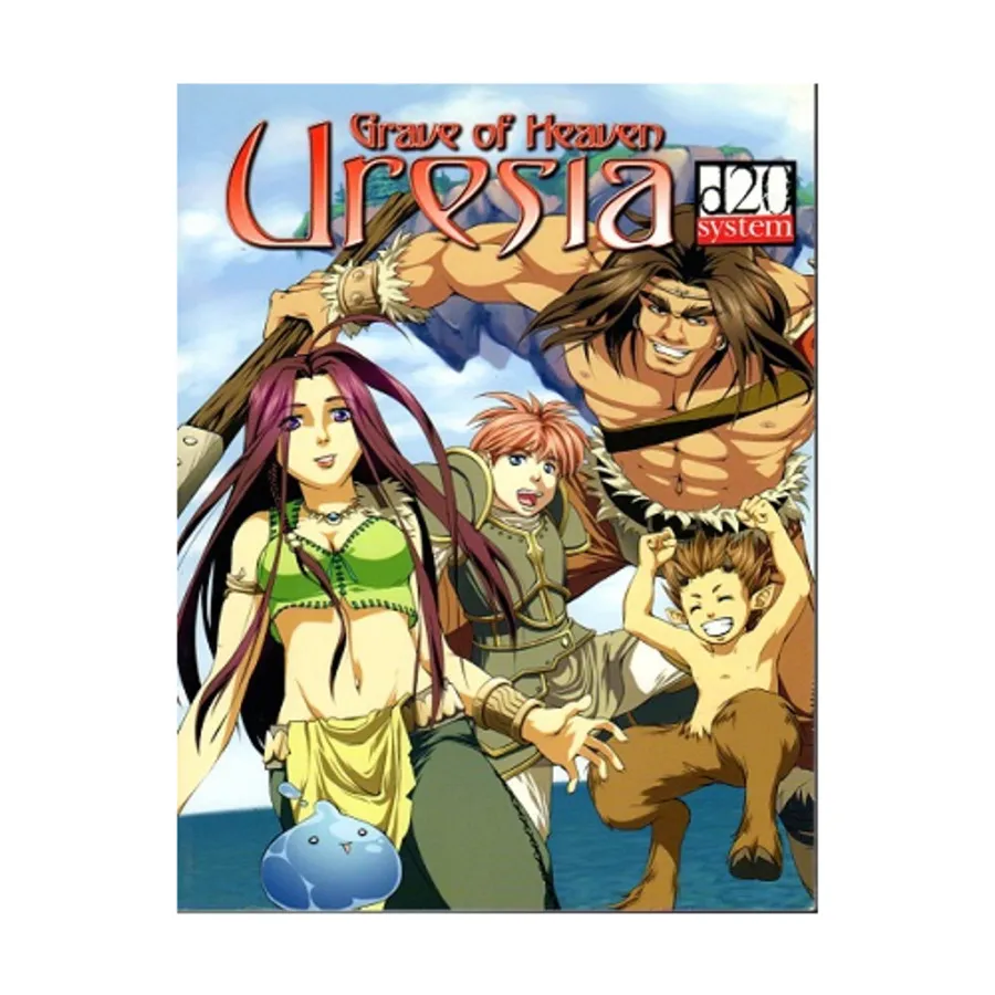 

Uresia - Grave of Heaven d20, Big Eyes, Small Mouth (d20), мягкая обложка