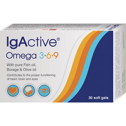

Омега 3-6-9 - 30 мягких капсул Igactive