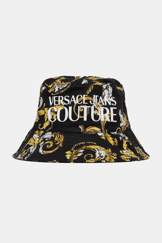 

Хлопковая шляпа Versace Jeans Couture, черный