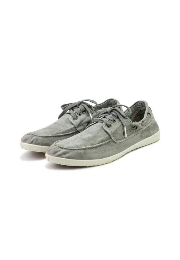 Туфли-лодочки Old elbrus boat shoes Natural World, светло-серый — фото 2