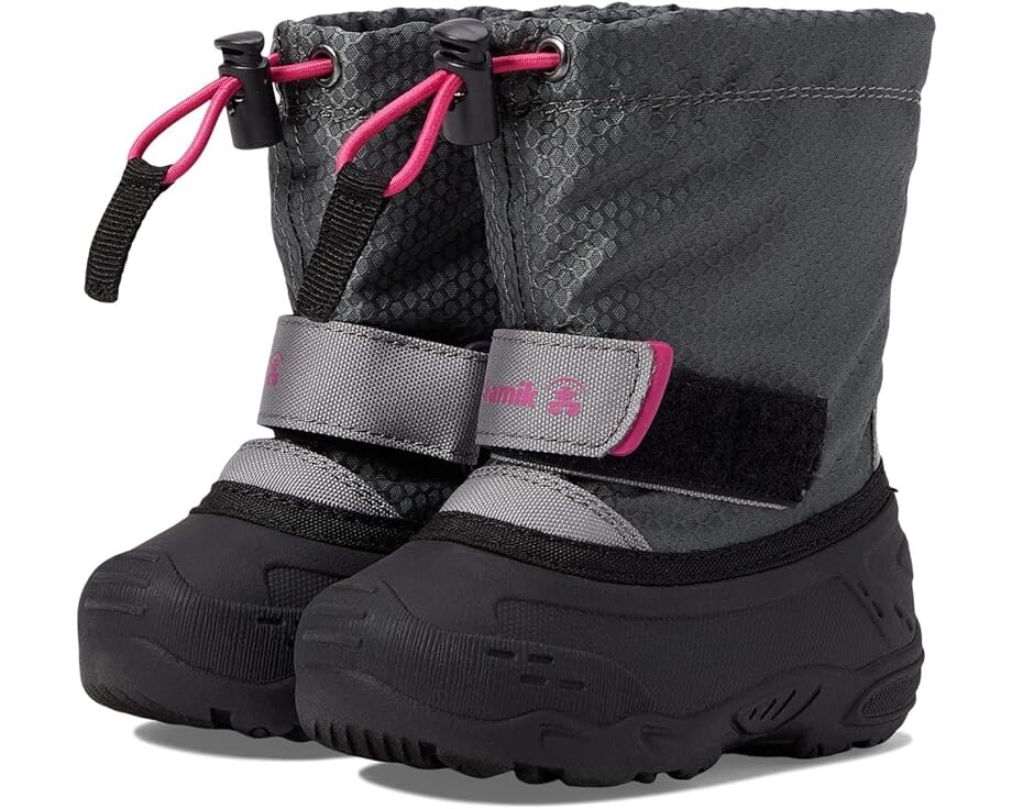 

Ботинки Kamik Finley 2T, цвет Gray/Pink