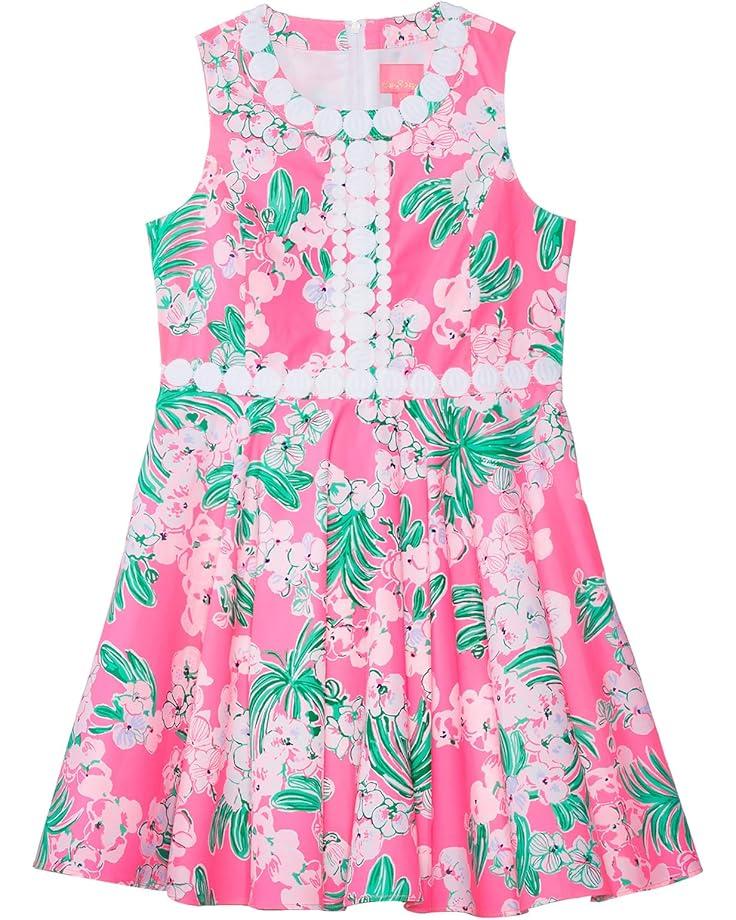 

Платье Lilly Pulitzer Kids Idala Dress, цвет Roxie Pink Worth A Look