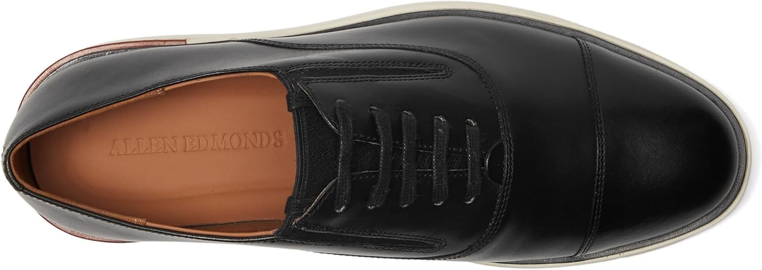 Мужские слипоны Allen Edmonds Carson Oxford Mary Jane Flat, черный — фото 2