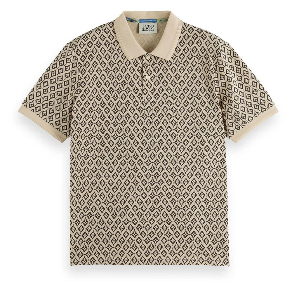 

Поло Scotch & Soda 178516, бежевый