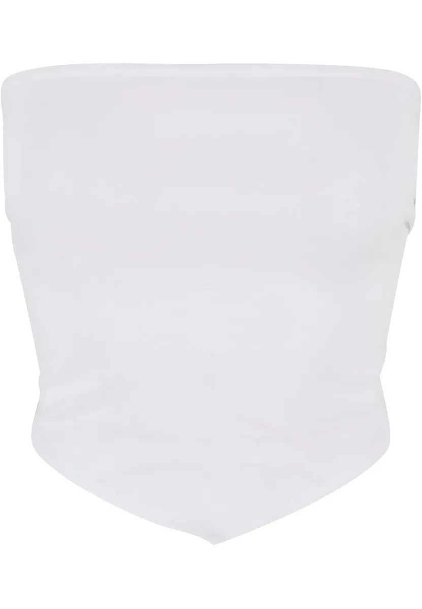 

URBAN CLASSICS Бюстгальтер без косточек " Urban Classics Ladies Knotted Bandeau", белый