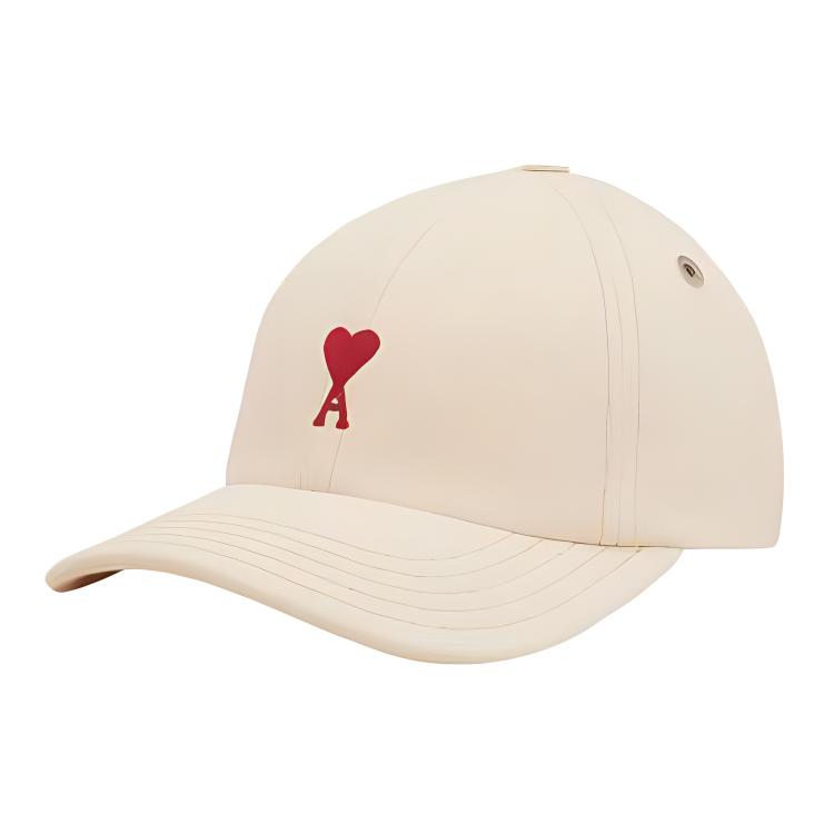 

AMIPARIS Бейсболка Ami De Coeur с вышитым логотипом Ami Paris, Beige