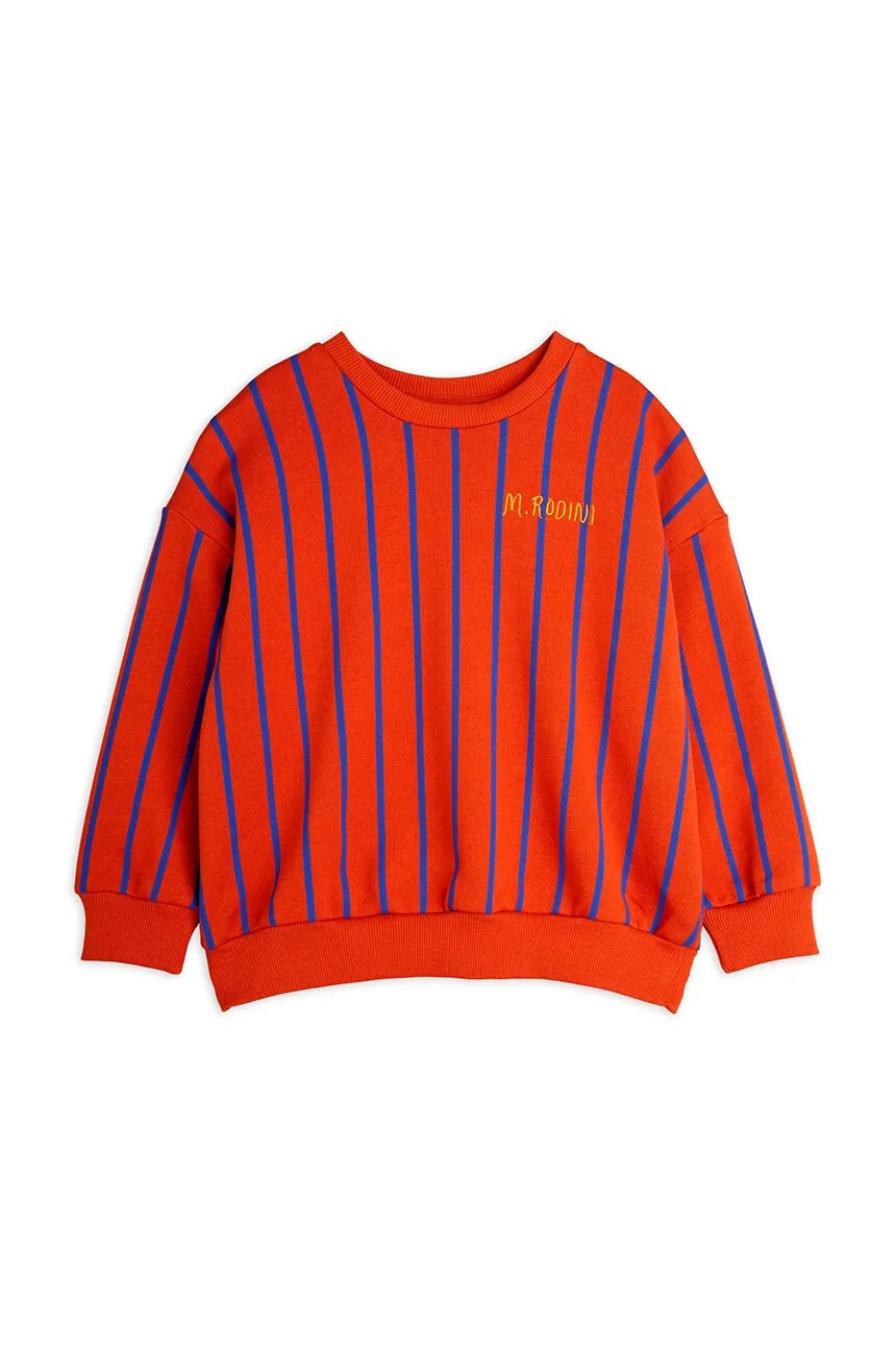 

Детская хлопковая толстовка Mini Rodini, красный